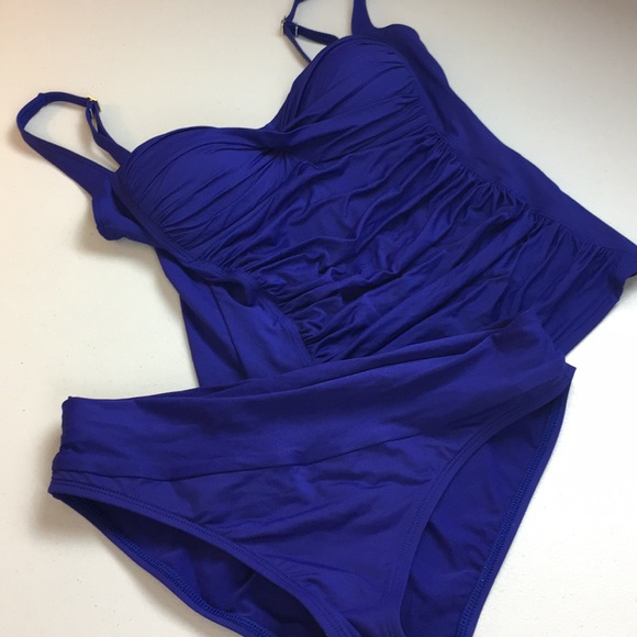La Blanca | Swim | La Blanca Royal Blue Tankini Set | Poshmark